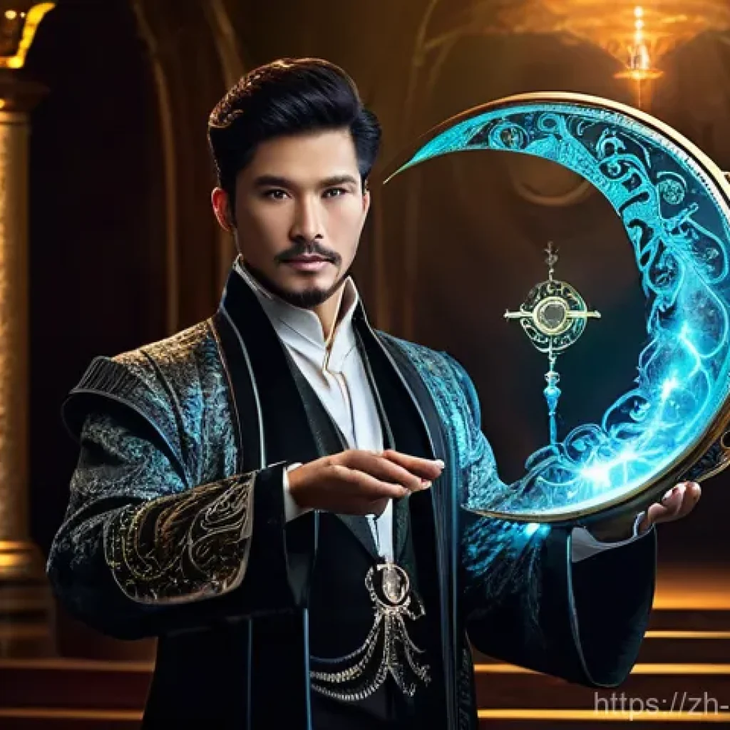마술쇼 기획 - **Prompt: The Enigmatic Time-Traveler Magician**
Generate an image of a male or female magician ...