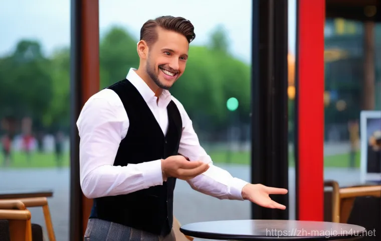 마술 리허설 - **A young, diverse teenager (around 15 years old), dressed in casual, age-appropriate attire like a ...