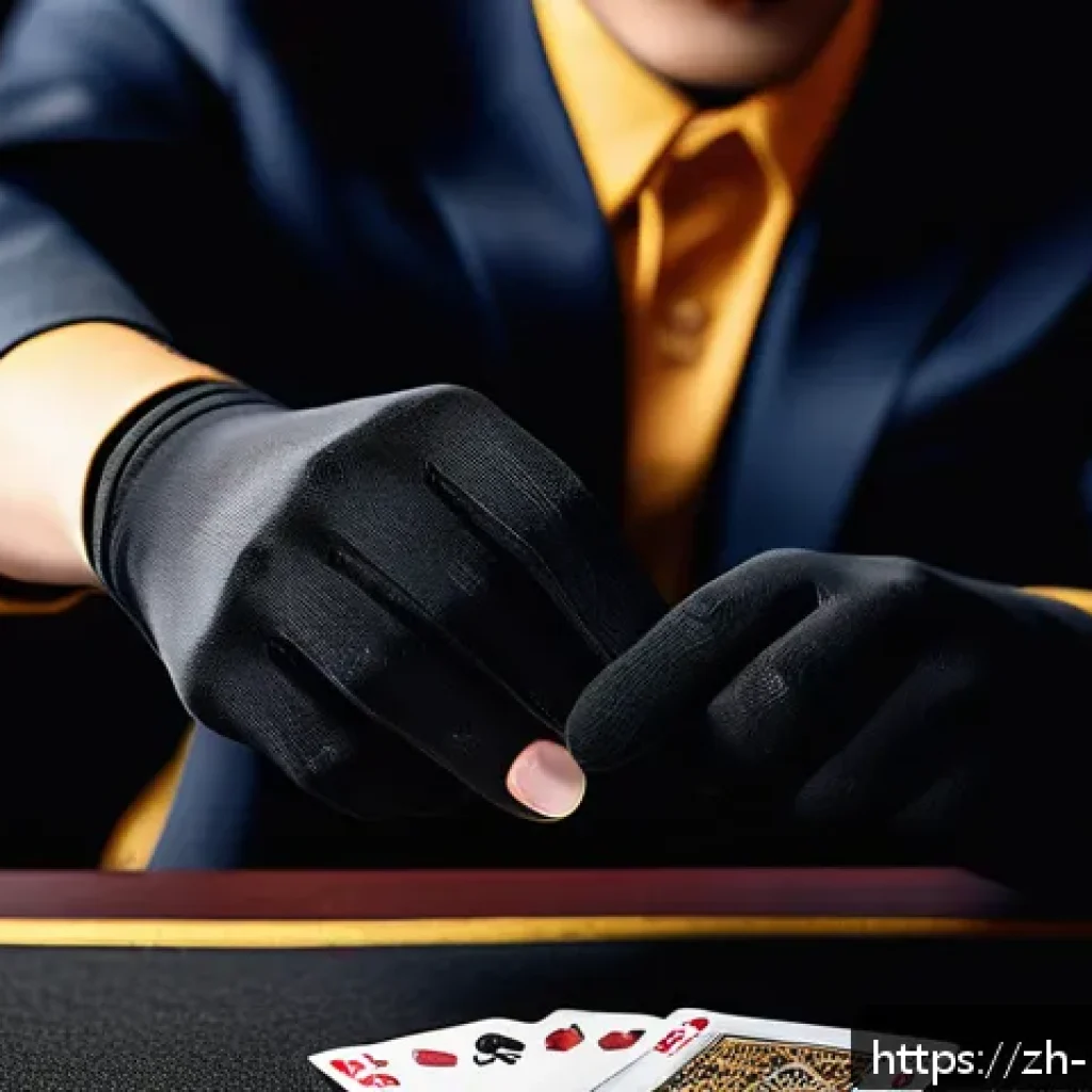 마술 초보자용 트릭 - A close-up scene of a young magician’s hands performing an intricate card trick, showing detailed fi...